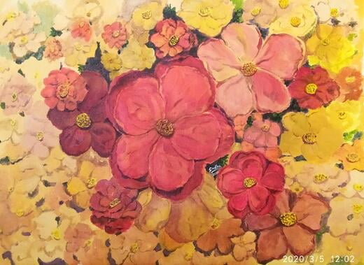 Warm flowers