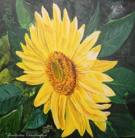 Sunflower in the sun V2/  NOT AVAILABLE FOR SALE